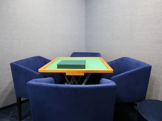 快適な中庭の憩いの場