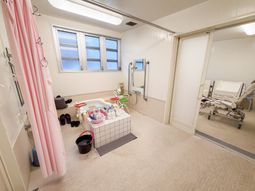 設備の整った浴室