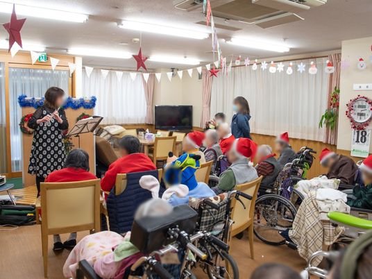 イベント風景のラウンジ