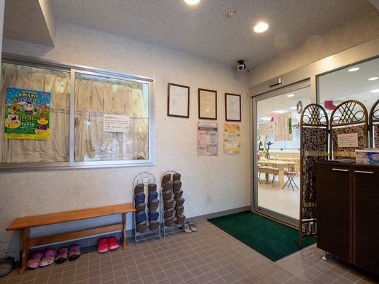 エントランスの概観