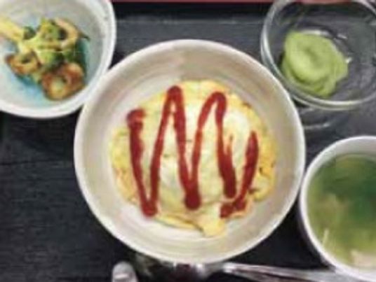 バランスの良い食事セット