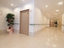 清潔な廊下の様子