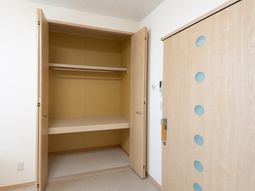 収納スペースのある部屋