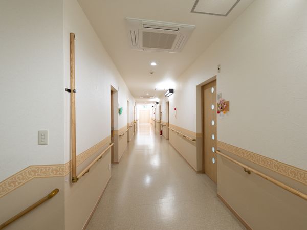 清潔な廊下の様子