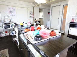 食事準備されたキッチン