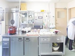 清潔なキッチンの一角