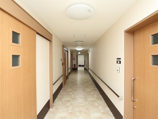 清潔な廊下の風景