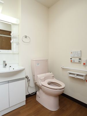 清潔なトイレスペース