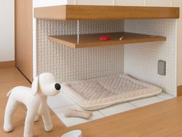 ペットスペースのある和室