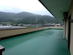 中庭の眺望