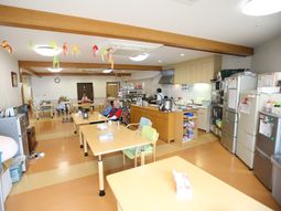 広々とした共有スペース