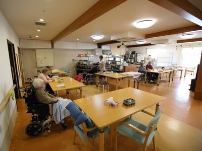 居心地の良い共用食堂