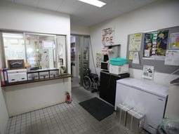 情報案内所の風景