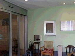 リラックスできる待合実空間