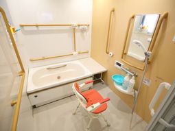 バリアフリーな洗面所