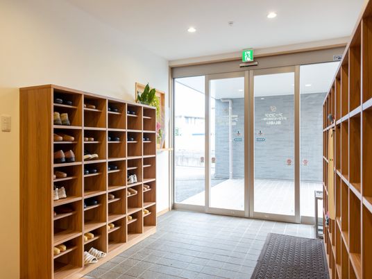 エントランスの靴棚