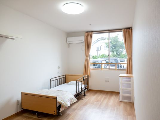 清潔な個室の居室