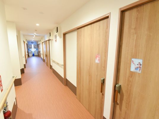 清潔な廊下の様子