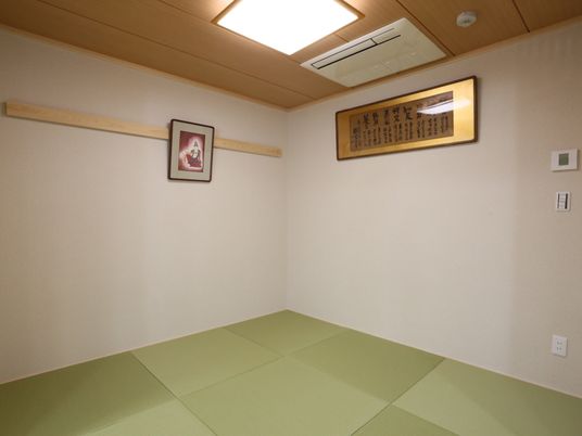 清潔な和室の一角