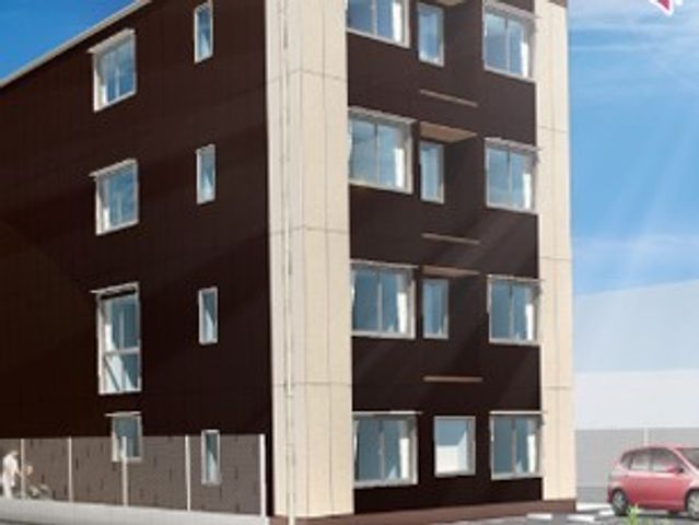 多階層建物の外観
