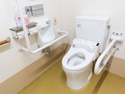 快適な利用を考えたトイレ