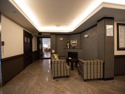 格調高いロビー