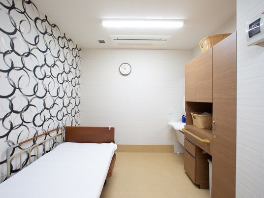 清潔な個室の様子