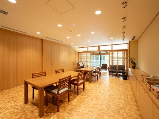 和風のダイニングエリア