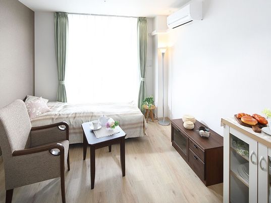 明るくきれいな居室