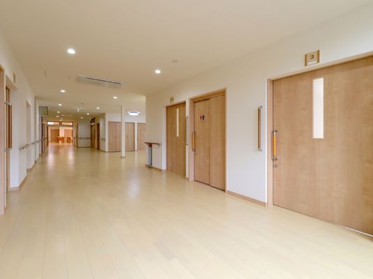 清潔な廊下の様子