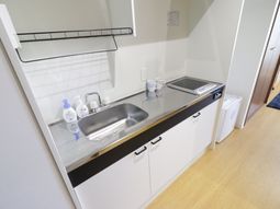 清潔なキッチンスペース