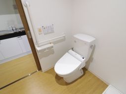 バリアフリーなトイレ