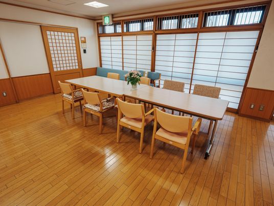 自然光が入る室内