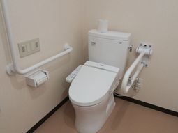 バリアフリートイレの様子