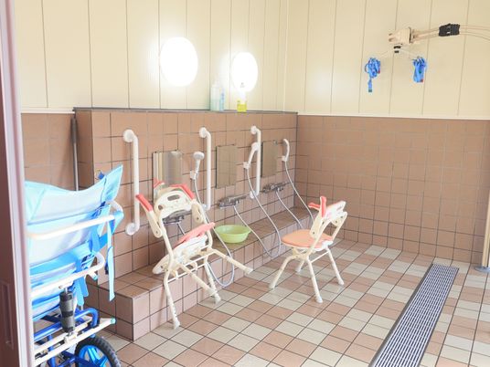 浴室の介助用具類