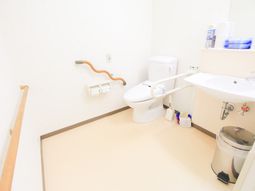 バリアフリーなトイレ