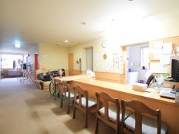 明るい共有スペース