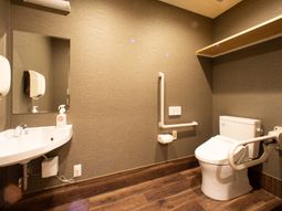 清潔感あるトイレの内観