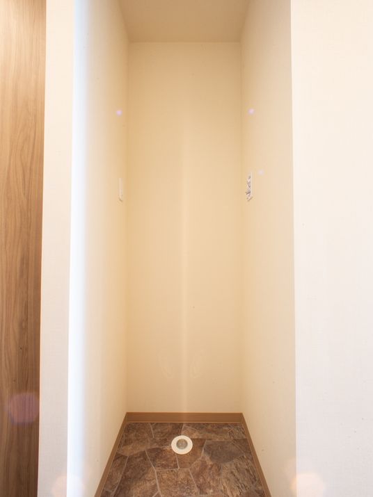 シンプルな洗面スペース