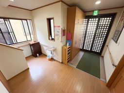 ゆったりした廊下スペース