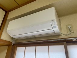 快適な空間のエアコン