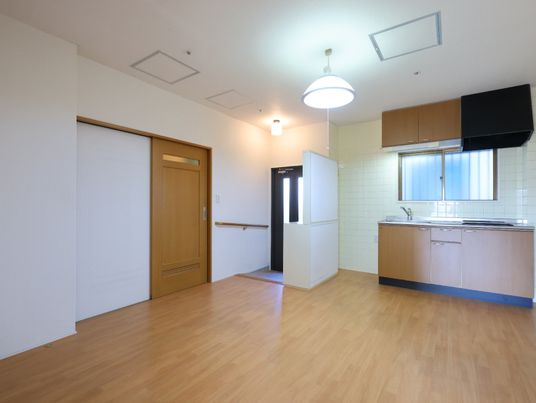 広々とした居室の一角