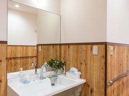 清潔感のある洗面台