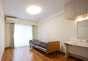 清潔な居室の一角