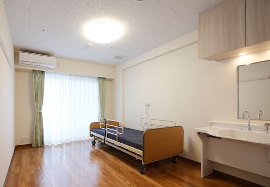 清潔な居室の一角