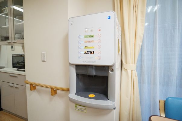 便利な給水機のある空間