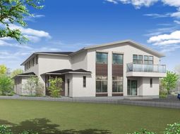 明るい外観の建物