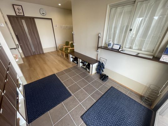 広々としたエントランス