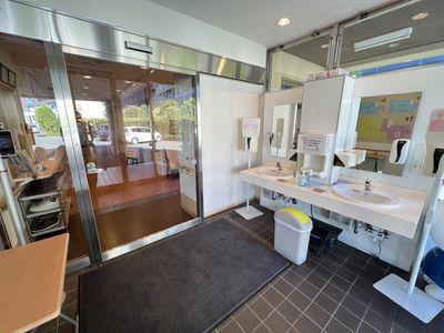 明るいエントランス