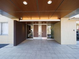 明るいエントランス